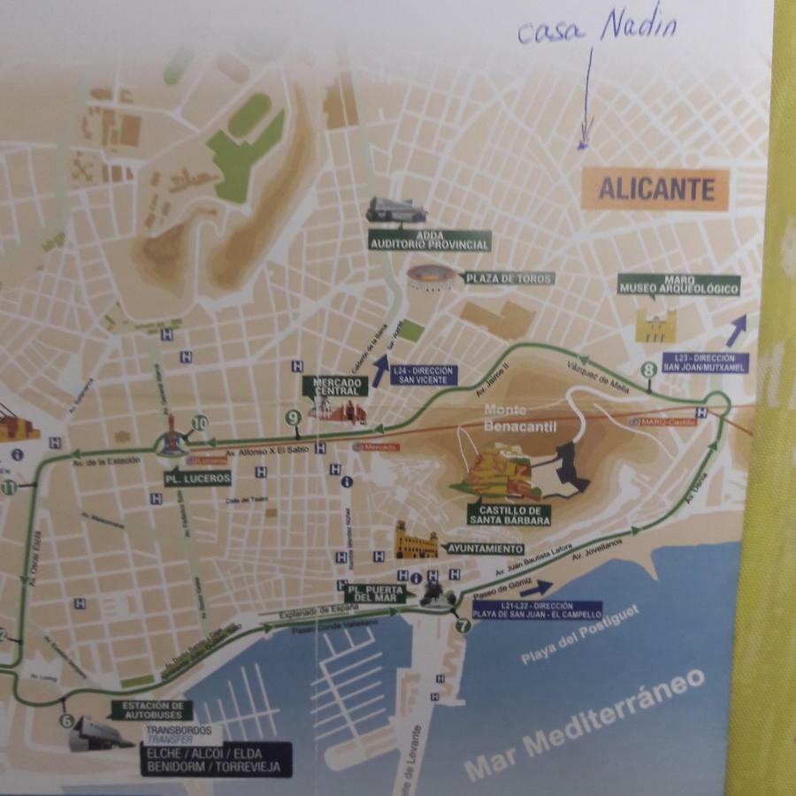 Casa Nadin Hotel Alicante Exterior foto